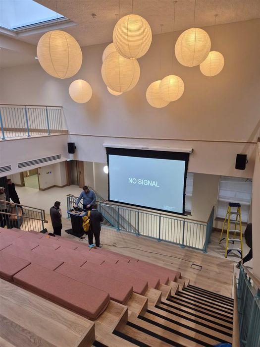Completed Installation by Powerline Group, London