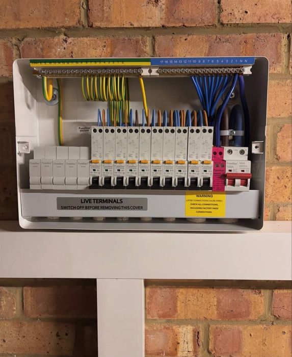 Completed Installation by Powerline Group, London
